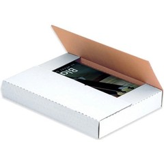 100 LP Record Album Mailers 12.5×12.5 Variable Depth Corrugated Cardboard Book B