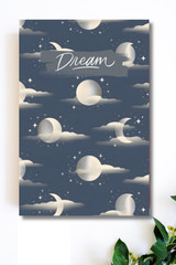Moon Clouds Dream Journal | Guided Dream Diary