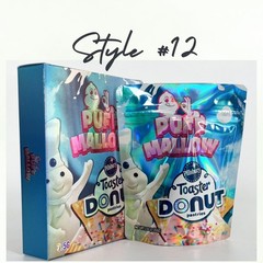 3.5g Mylar Bags & Boxes Smell Proof Resealable Packaging Mix Match Combo Pack