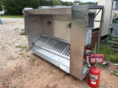 CaptiveAire Commercial 85.5 x 54 Stainless Steel Exhaust Kitchen Restaurant Hood