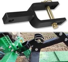 Quick Hitch Adapter for Category 1 Top Link Bracket Adjustments