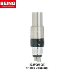 BEING Dental Coupling Adapter 4/6 Hole for NSK/KAVO LED Fiber Optic High Speed