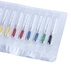 10 Kits Dental Endo Files Barbed Broaches Stainless steel Assorted 25mm 020-900