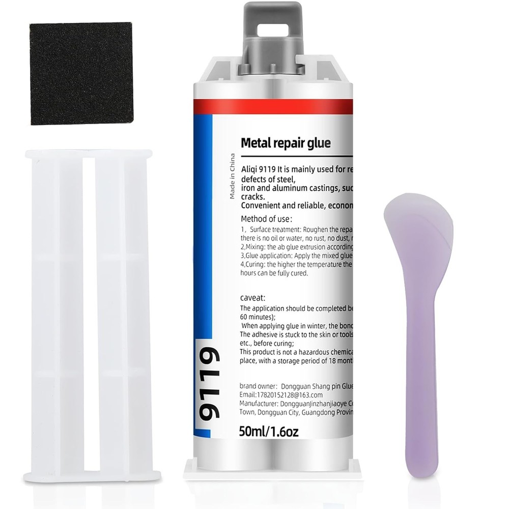 STRONGEST METAL STEEL ALUMINUM BOND PERMANENT FIX GLUE EPOXY COLD WELD SYSTEM