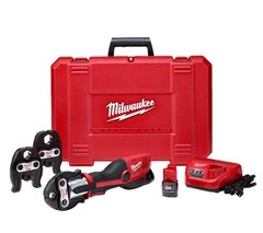 Milwaukee M12 FORCE LOGIC Press Tool Kit with Jaws – 2473-22
