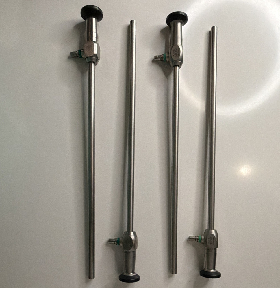 Lot of 4 Karl Storz 26003AA 10mm 0 Degree Autoclavable Laparoscope Hopkins II