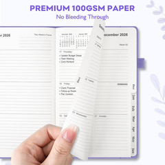 2026-2027 Pocket Calendar Planner: Weekly & Monthly Academic Planner 6.35 × 3.8