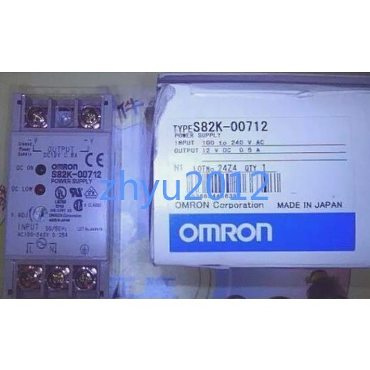 1PC New Omron S82K-00712 PLC Module In Box Free Shipping S82K00712 #S