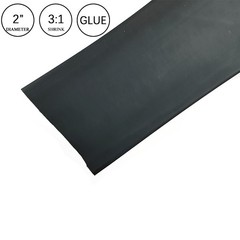 New 3:1 Heat Shrink Tube – 2″ Dual Wall Marine Adhesive Glue Lined Waterproof