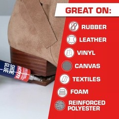 Loctite Shoe Glue 0.6 Oz. Flexible Adhesive Clear Tube New