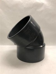 Spears 817-080 8″ Slip x Slip Dark Gray Elbow Schedule 80 PVCI D2467