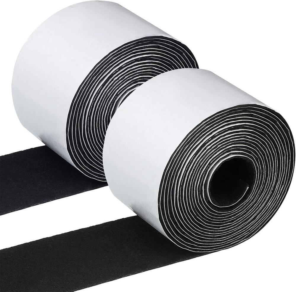 Shappy 2 Packs 120 X 2 X 0.04 Inch Felt Strips with Adhesive Backing Felt Tape R