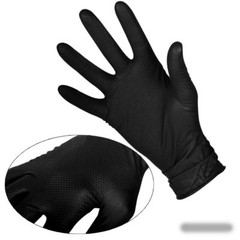 BLACK PYTHON Nitrile Gloves, 8 mil, Powder Free, Case of 1000, Size XL X-Large