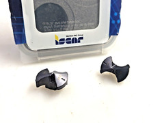 Iscar IDI 0547-SG IC908 IDI 139-SG 0.547″ (13.9mm) Carbide Drill Inserts (2 pcs)