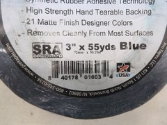 ProTapes Pro Gaff Matte Cloth Tape with Rubber Adhesive 3″ x 55yds Blue