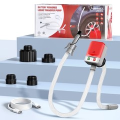 Automatic Fuel Transfer Pump with Auto-Stop Sensor(3.2 GPM), Battery Operated Ga