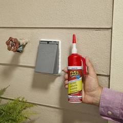 4 OZ Flex Seal Flex Caulk White Weatherproof Polymer Advanced Hybrid Polymer