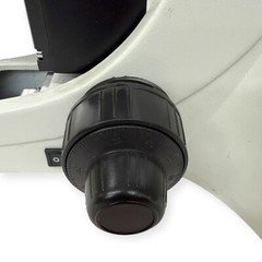 Omax N-120A Biological Microscope Base Stand with Objective Turret Nosepiece
