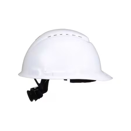 3M H-701Sfv-Uv Securefit(Tm) Hard Hat, Hdpe, 4 Point Ratchet, Type 1, Class C,