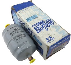 Sporlan Catch-All Filter Drier C-163-S 3/8″ ODF Solder Yellow Gray