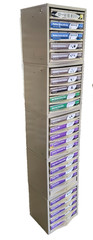 Hillman Hardware Storage Cabinet 5 Drawer Bins Steel Organizer Lego, Parts etc..