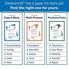 Printer Paper, Premium Laser Print 32 lb, 8.5 x 1198 Bright, Made in The USA,…