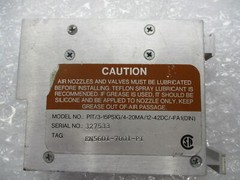 MOORE INDUSTRIES PIT/3-15PSIG/4-20MA/12-42DC/-FA1(DIN) TRANSMITTER (AS PICTURED)