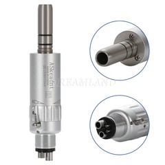 ASKEADNT Dental Slow Low Speed Handpiece Air Motor Micromotor 4 Holes