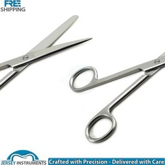 12 Pieces Operating Dressing Scissors 20cm Large Surgical Medical Dental Scissor