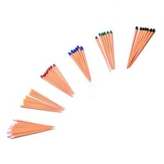 60/120 Pack Gutta Percha Points Taper 0.02/.04/.06 #15-40 Endodontic Root Canal