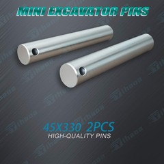 2Pair New upgraded Excavator Universal Bucket Pin 45mm X 330mm