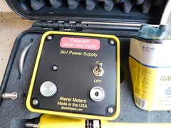 BIERER PD50 ALL PURPOSE UTILITY METER 0-50KV HIGH VOLTAGE DIGITAL PHASING METER