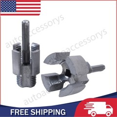 2pcs Integrated Internal & External Pipe Threading-Tool,PVC Pipe Threader Kit