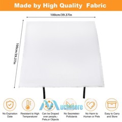 4x Large Fire Blanket Fireproof For Home Kitchen Office Caravan Emergency Safety