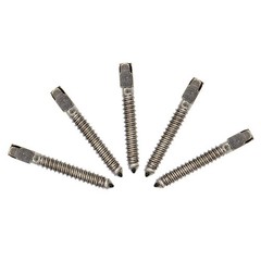 120pcs Dental Screw Post Gold/Silver Plated Titanium Kit Conical Root Canal Pins