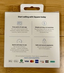 Square A-SKU-0792 Credit Card Reader for Contactless and Chip Machine 2nd Gen.