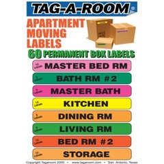 UBMOVE Moving Kit #5 42 Small/Medium/Large Boxes and Room Labels