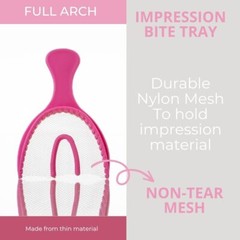 BRITEDENT Bite Registration Trays Disposable for Crown/Bridge Impressions