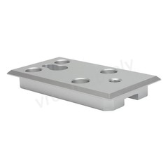 2*For Stryker Ferno Ambulance Gurney Cot System Rear Floor Mount Plate # 0900266