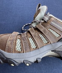 KEEN Flint Low Women’s Size 8 Wide Steel Toe Work Shoes Brown Leather NEW OP BOX