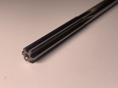 .2751 Chucking Reamer, HSS, Straight Shank, Straight Flute, USA Made by L&I 6”