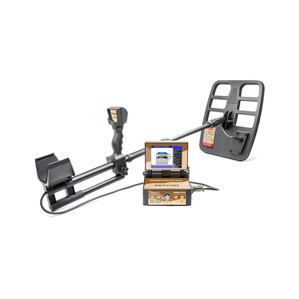 Nokta Jeohunter 3D Dual System Metal Detector with Headphones, Search Coils and