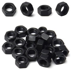 M8-1.25 Hex Nuts M8 x 1.25mm Hardware Nuts for DIY Home Mechanism