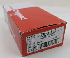 Pass & Seymour Legrand 26242-RED Duplex Receptacle Red 15amp 125V Spec Grade NEW