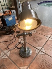 Hanson Brass Inc. Freestanding Single Bulb Heat Lamp Model SL3A Luxury Lamp #5