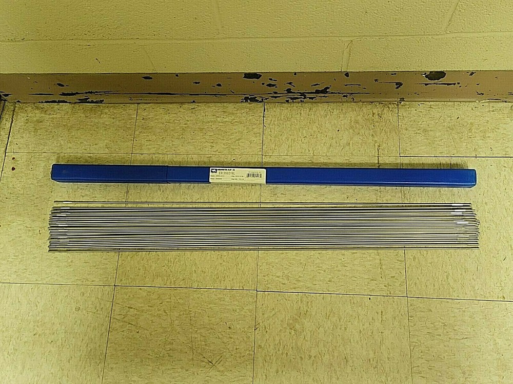 NEW 44PCS 8.12LBS WASHINGTON ALLOY WELDING ROD ER316/316L AWS A5.9 5/32″ X 36″