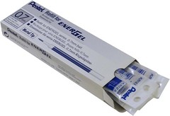 Pentel Refill Ink for EnerGel Liquid Gel Pen, 0.7mm, Blue Ink, Box of 12