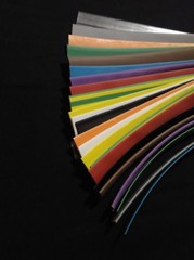 1/2 ” 12.7mm ASSORTED*12* COLORS 2:1 heat shrink tubing polyolefin (12 FOOT)