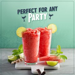 64 Oz Red Margarita & Slush Maker – Powerful Blender for Daiquiris & Smoothies