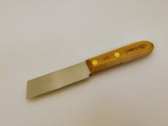 Dexter USA Wood Handle Mill Knife 4×1.25 inch Heavy Gauge Stiff Carbon Steel X70
